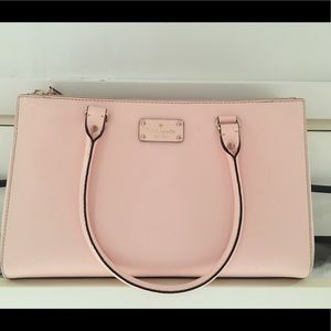 Kate spade Sydney double-zip satchel pink